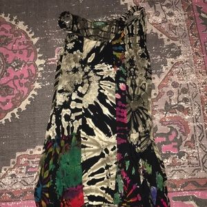 Tie dye festival dress